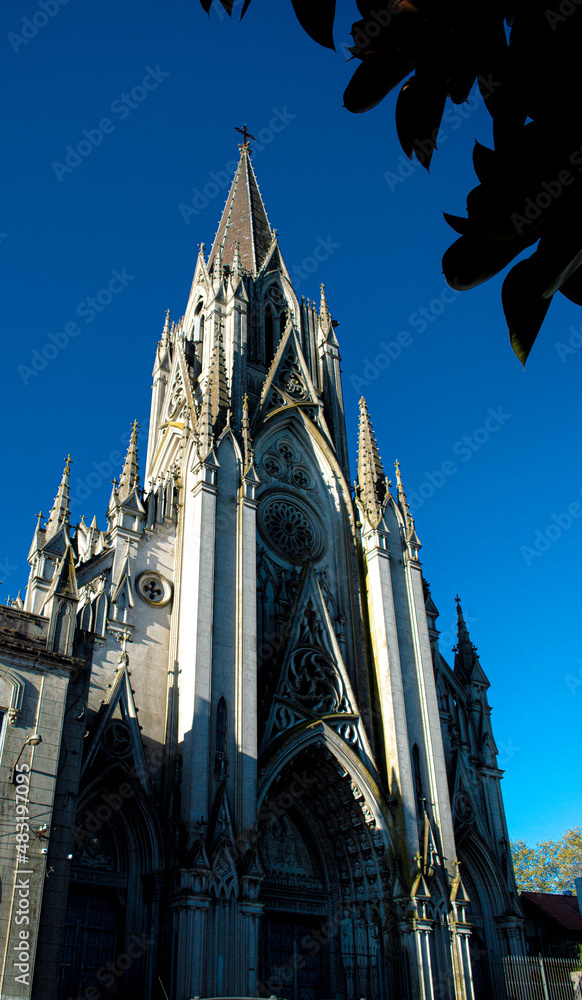 Church with blue sky