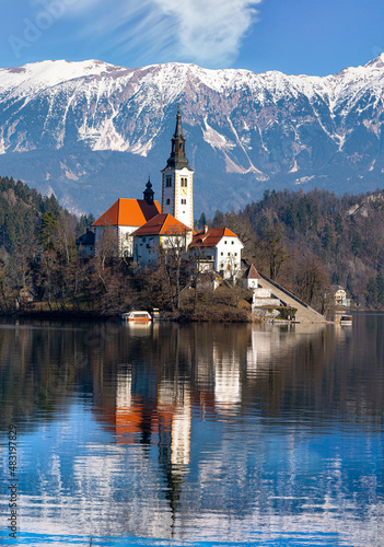 Bleder See in Slowenien (Bled)