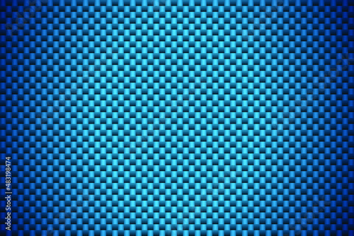Blue geometric background. Vector illustration.