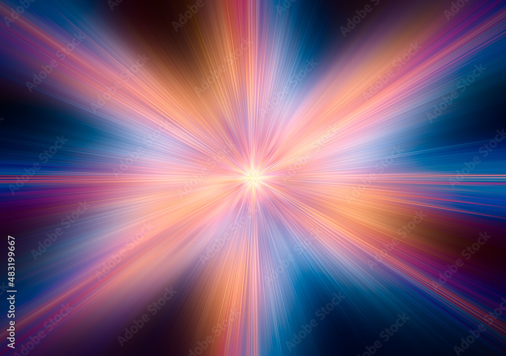 abstract zoom colourful background with stars abstract zoom colourful background with stars