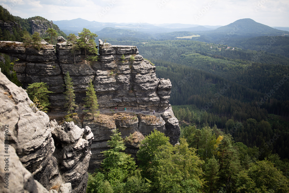 rock in the mountains