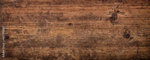Panel kuchenny z motywem rustic wood texture with natural pattern as background.