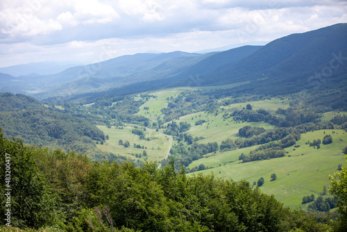 landscape with mountains