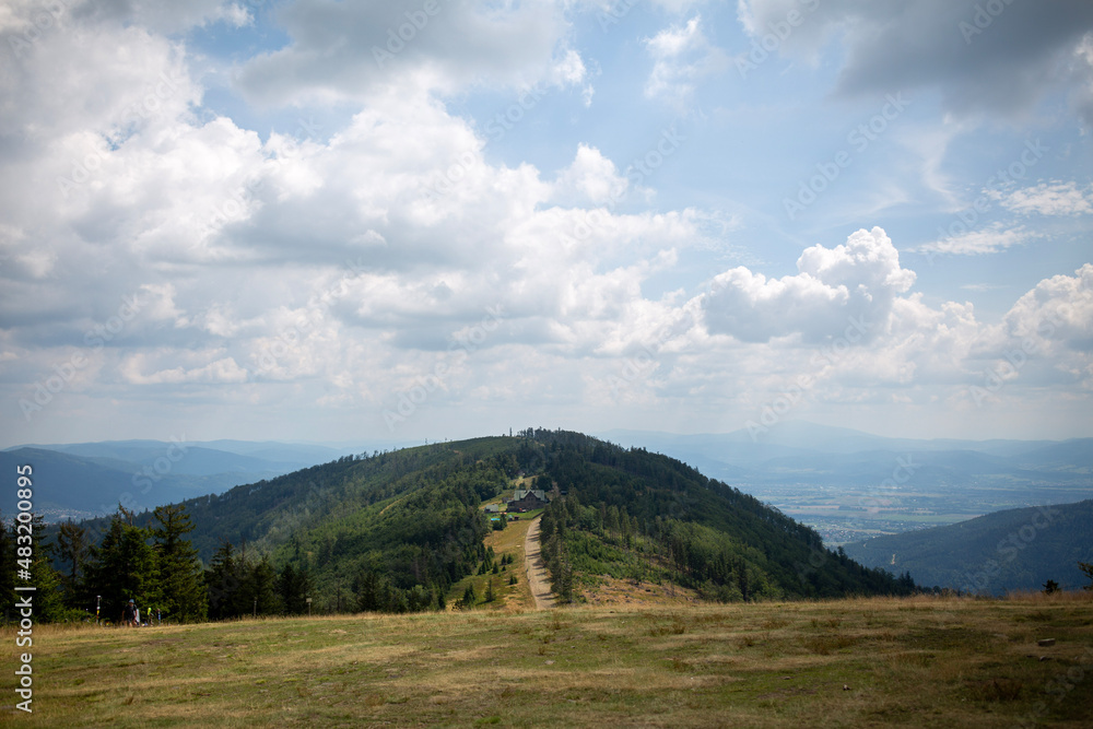 Fototapeta premium landscape with clouds