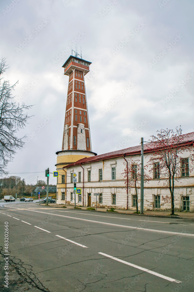 The Rybinsk tower is the highest fire tower in Russia (48 meters). Rybinsk. Yaroslavskaya oblast