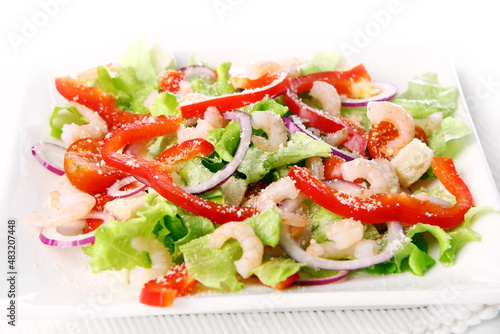tasty and fresh salad food