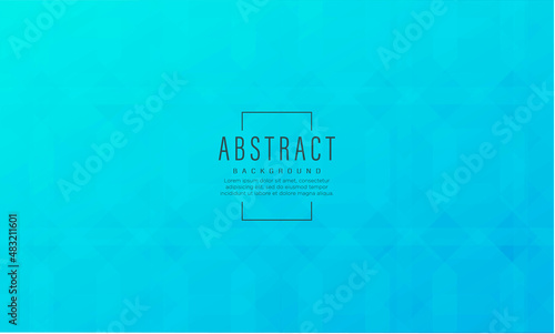 Abstract Blue Geometric shape background Vector modern