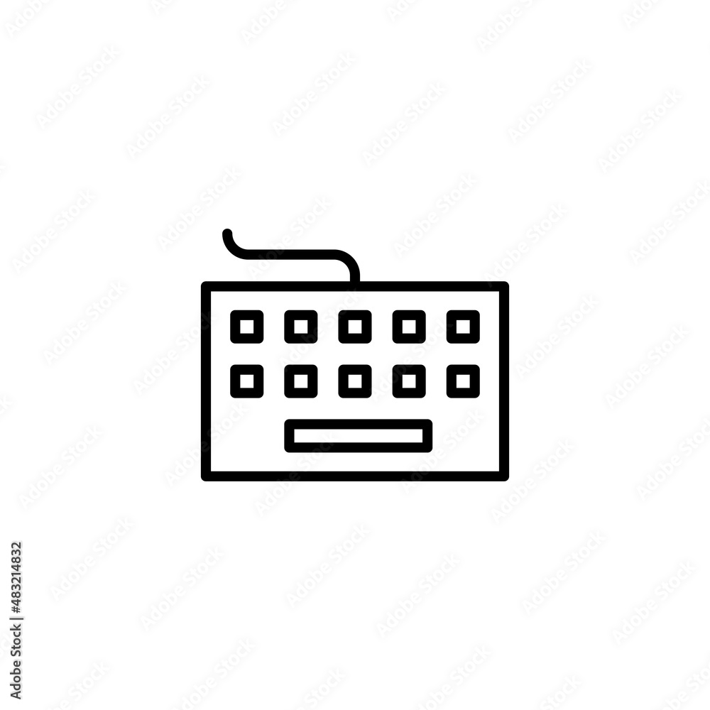 Keyboard icon. keyboard sign and symbol Keyboard icon. keyboard sign and symbol