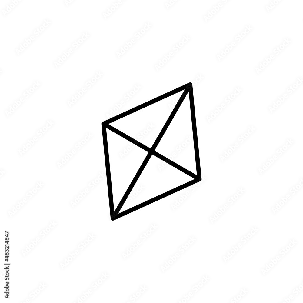 Kite icon. kite sign and symbol Kite icon. kite sign and symbol