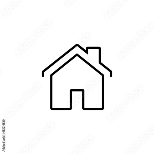 Free Download House icon. Home sign and symbol - GFXLoad
