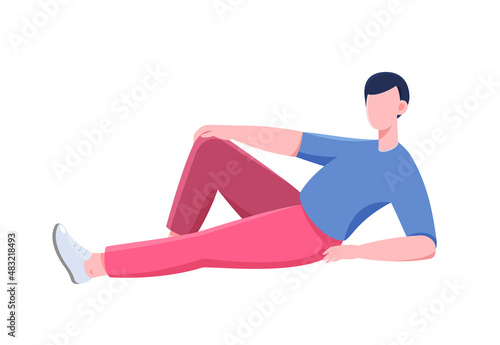 Set of character positions