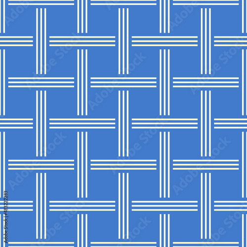 Geometry minimalistic artwork with simple colorful geometry.