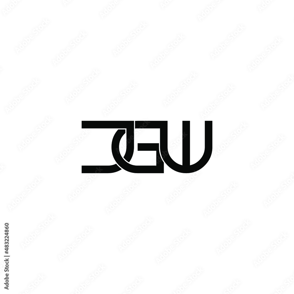 jgw letter original monogram logo design jgw letter original monogram logo design