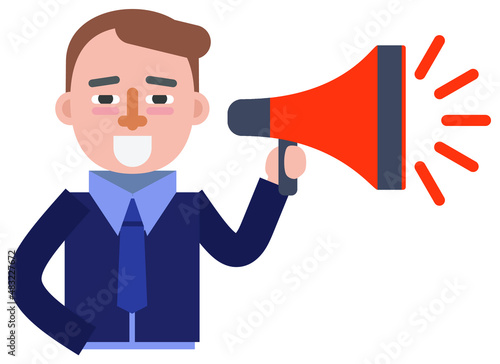 Business related illustrations for various graphic design and advertising applications