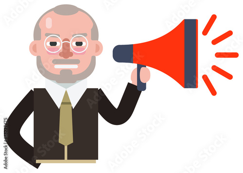 Business related illustrations for various graphic design and advertising applications