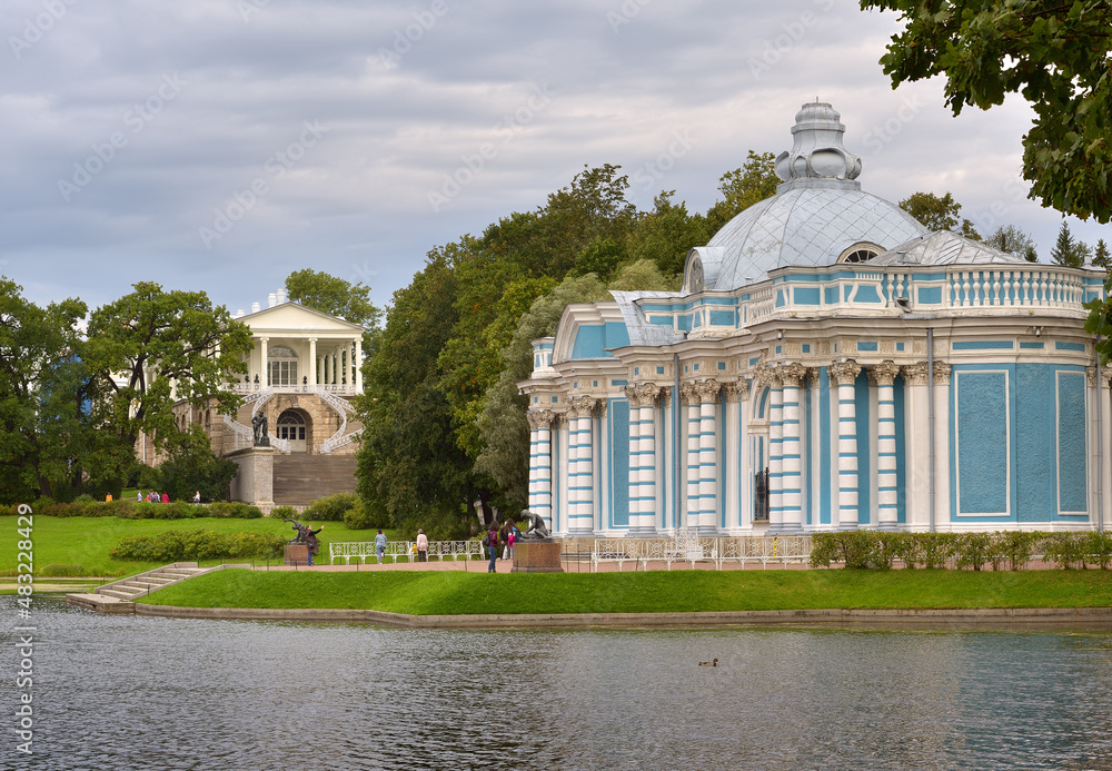 Grotto Pavilion of the Catherine Park in Pushkin