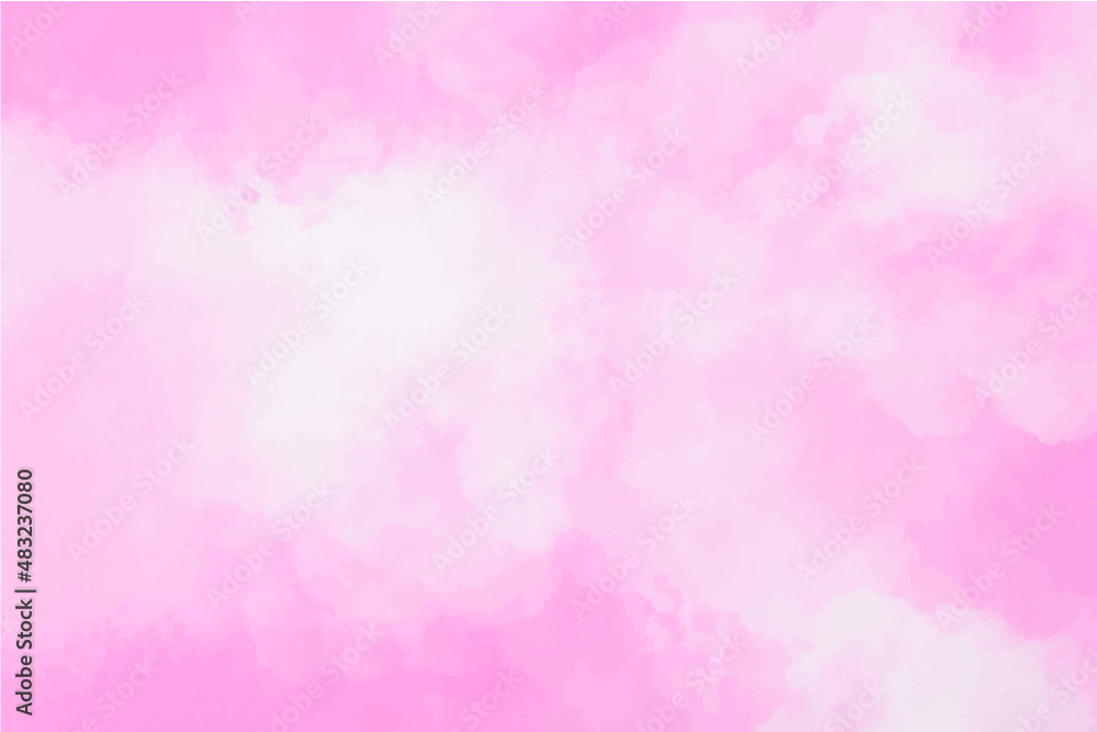 Pink watercolor abstract texture background