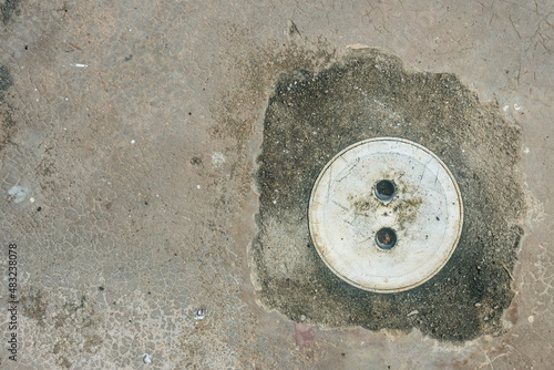 Wallpaper Mural Toilet tank cover closeup for background Torontodigital.ca