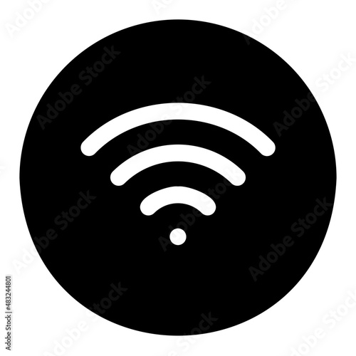 wifi glyph icon