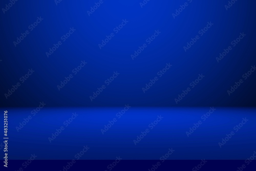 Naklejka premium Blue room background