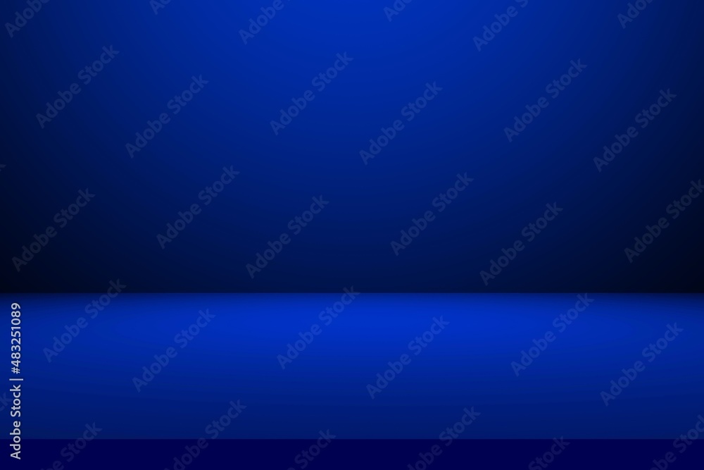 Naklejka premium Blue room background