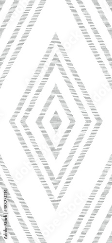seamless pattern, diamond, textile design, pink, blue, grey, vintage, hand drawing, pencil