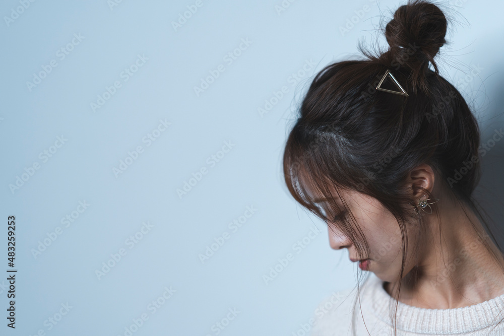 Fototapeta premium クールな女性ポートレート