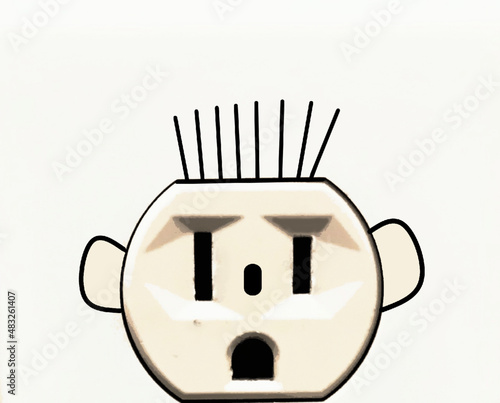 electric socket face