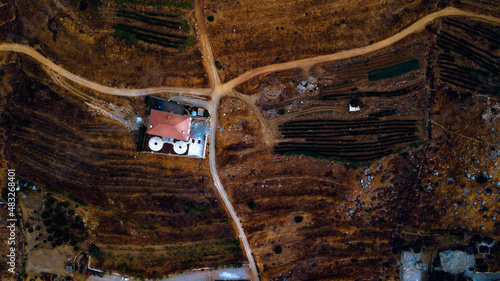 Drone Shot Lebanon Village photo