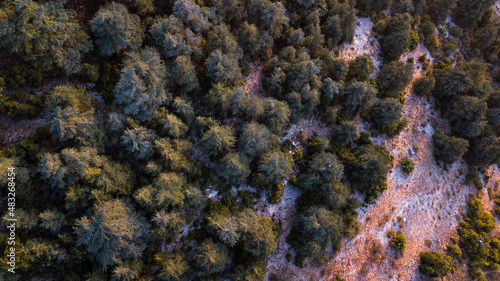Drone Shot Lebanon Village