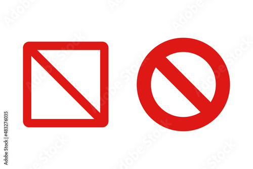 Free Download Stop sign icon set. Vector. - GFXLoad