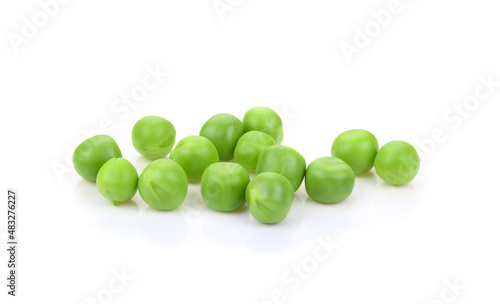 pea bean isolated on white background