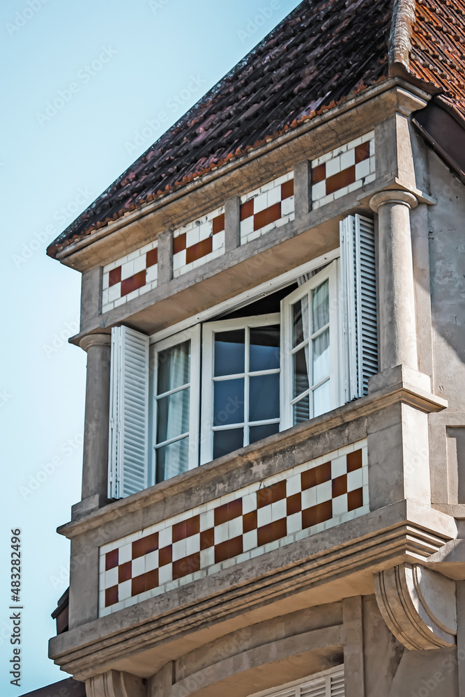 facade of a house