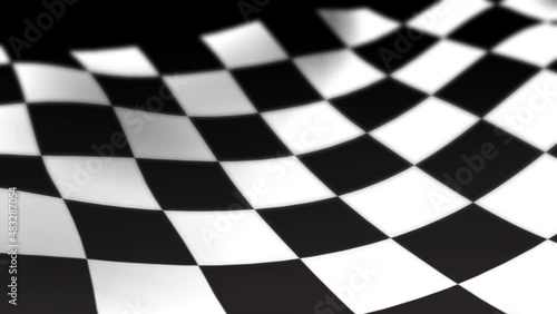 checkered racing flag