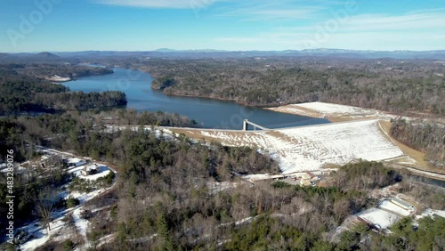 kerr scott dam near wilkesboro, north wilkesboro and boone nc, north carolina