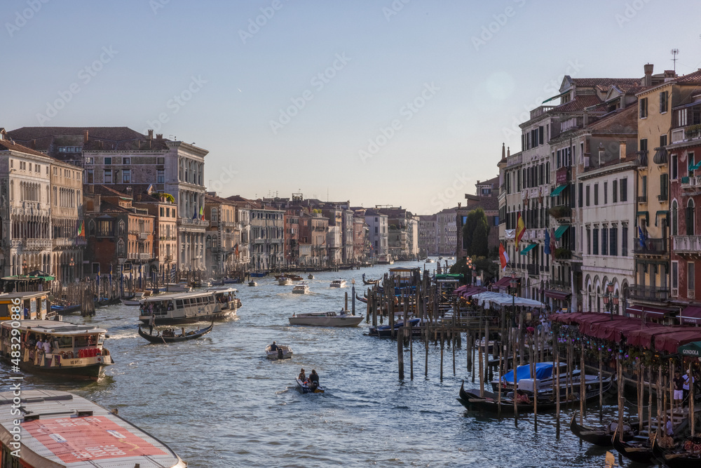 Venice grand canal by day