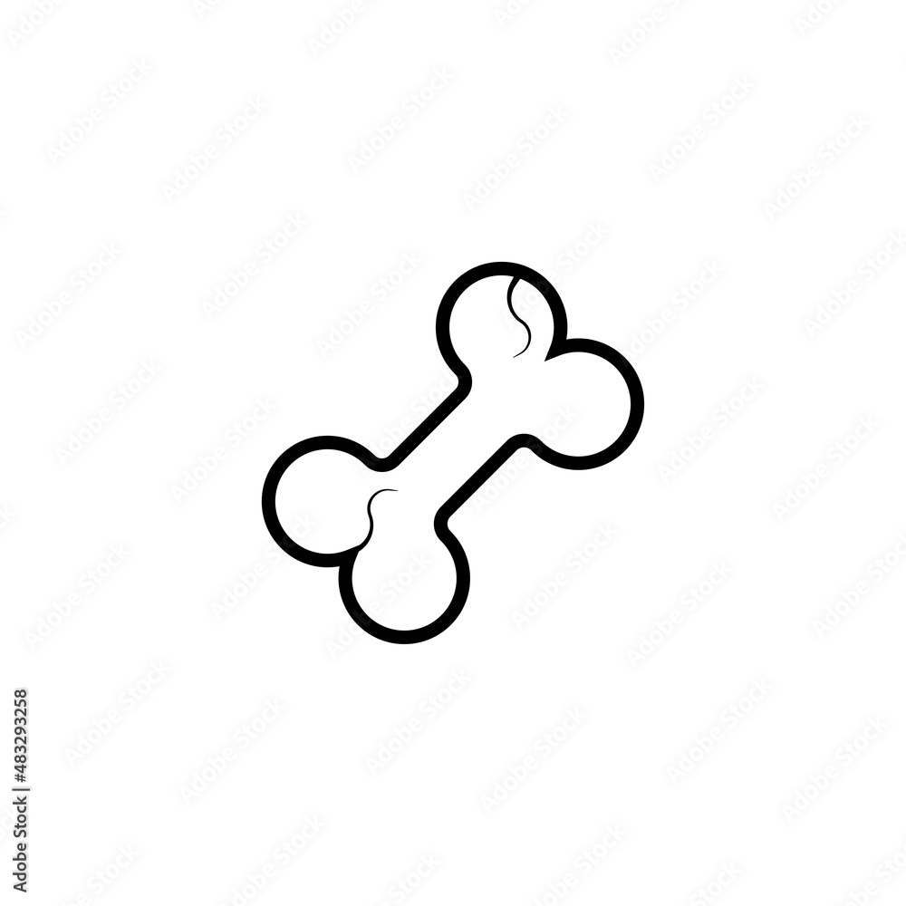 bone icon vector design templates bone icon vector design templates
