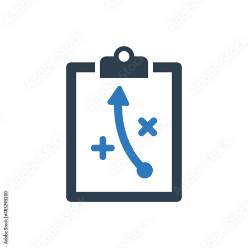 Strategy tactics icon
