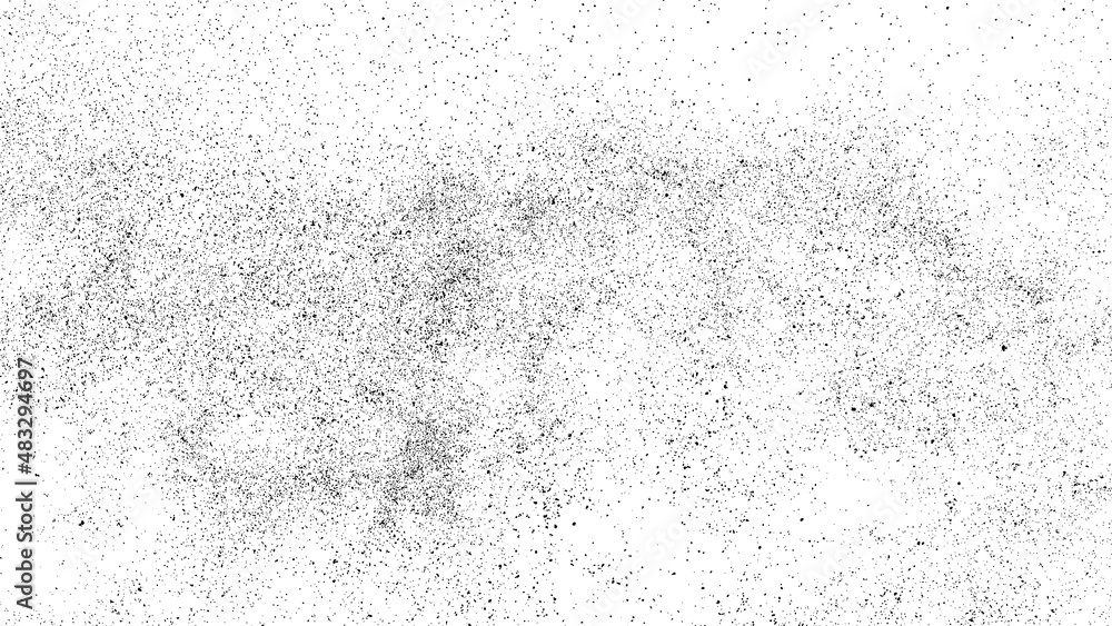 Distressed black texture. Dark grainy texture on white background. Dust overlay textured. Grain noise particles. Rusted white effect. Grunge design elements. Vector illustration, EPS 10. Distressed black texture. Dark grainy texture on white background. Dust overlay textured. Grain noise particles. Rusted white effect. Grunge design elements. Vector illustration, EPS 10.