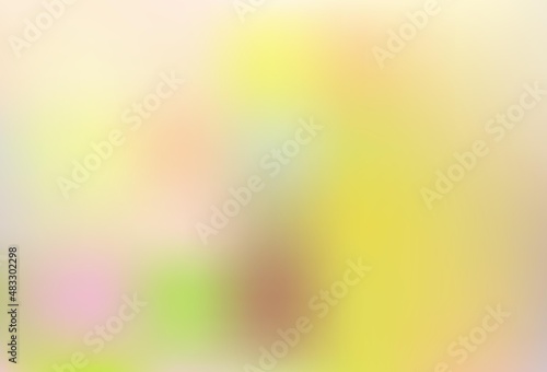 Light Yellow, Orange vector abstract background.