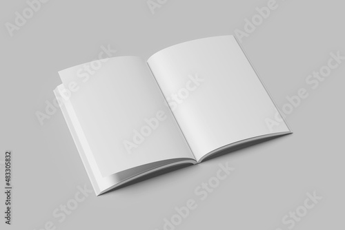 book with blank mockup