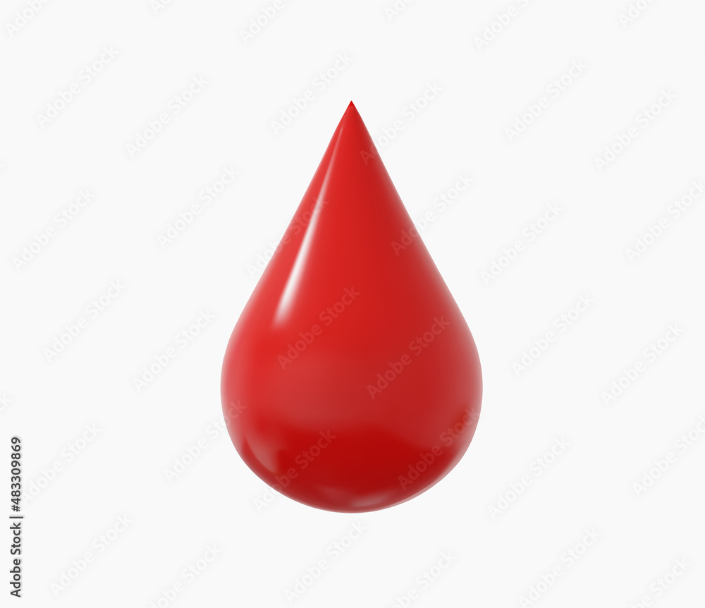 3d Realistic Blood vector illustration. 3d Realistic Blood vector illustration.
