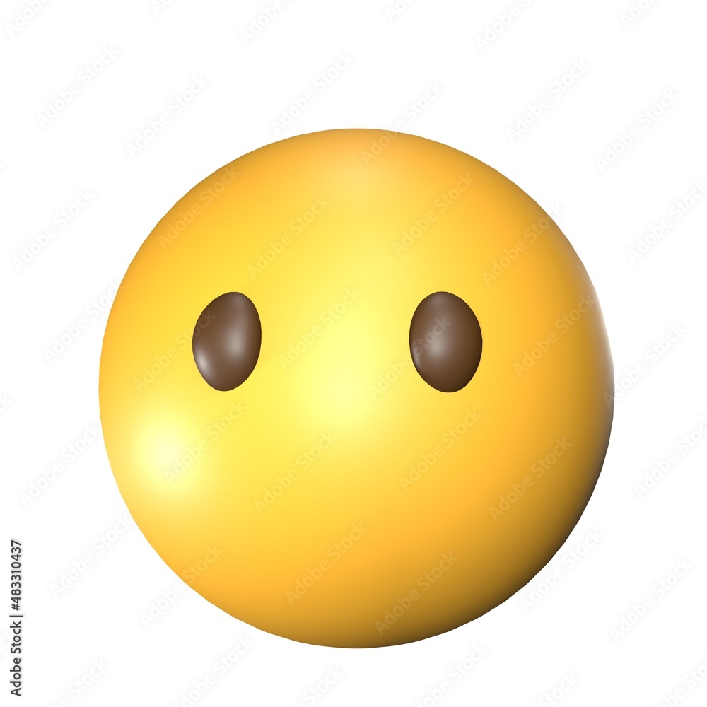 3D Without Mouth emoticons that look cute and cool 3D Without Mouth emoticons that look cute and cool