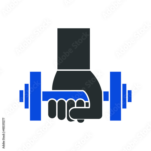 Gym exercise Isolated Vector icon which can easily modify or edit

