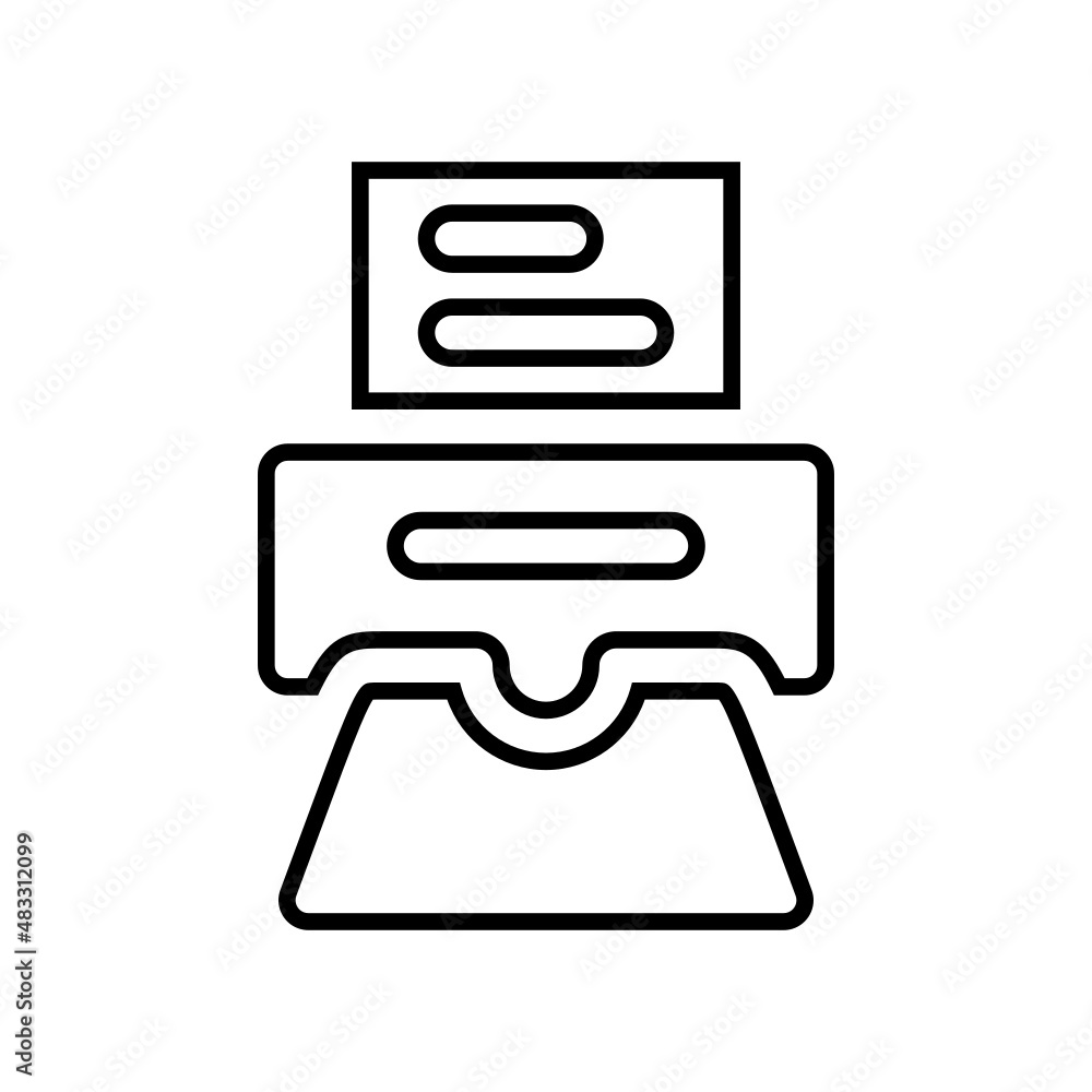 Pirinter machine icon Pirinter machine icon