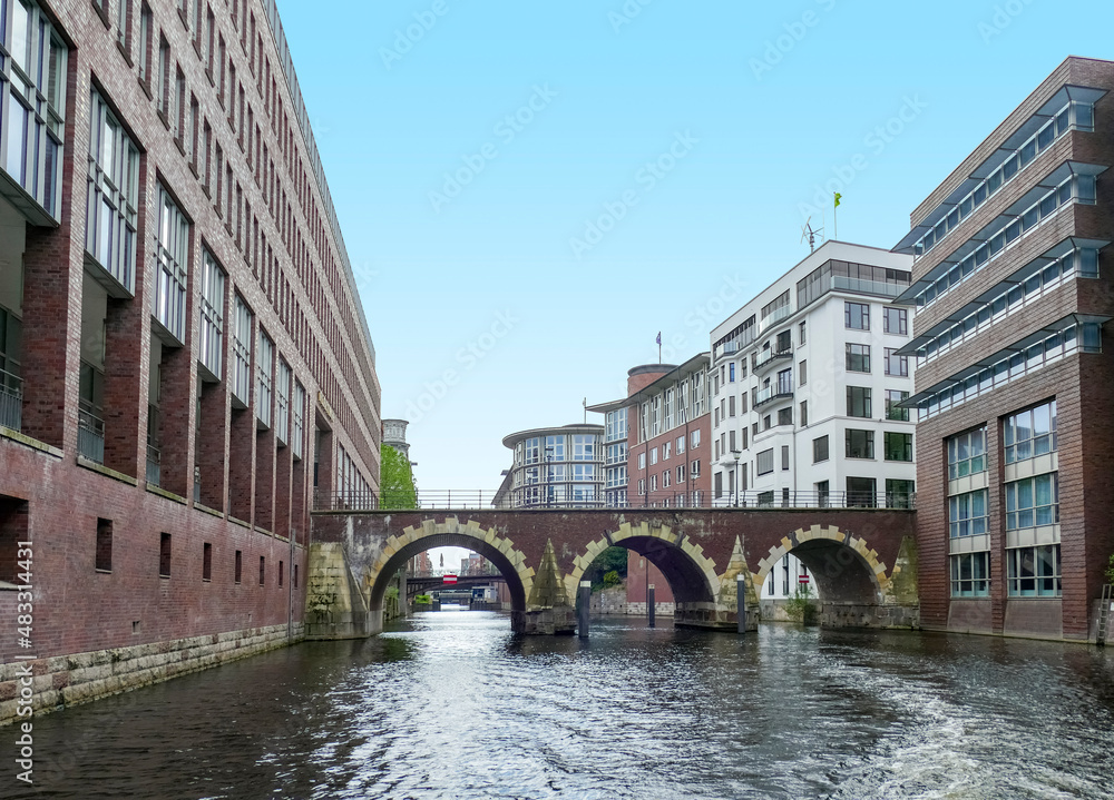 Herrengrabenfleet in Hamburg