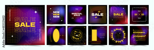 Black Friday abstract promotion web banner for social media mobile apps. Geometrical sale and discount promo backgrounds with abstract pattern.