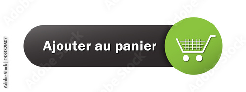Bouton web vecteur AJOUTER AU PANIER