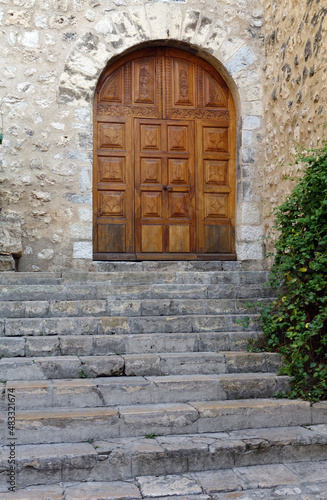 Tuer in Moustiers-Sainte-Marie, Provence