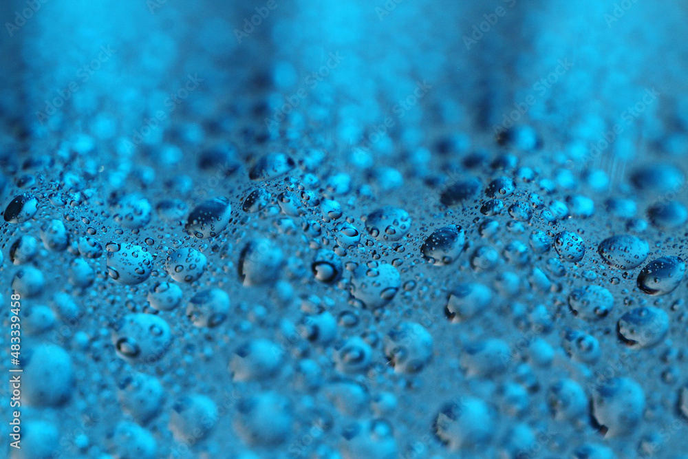 Macro texture of water 